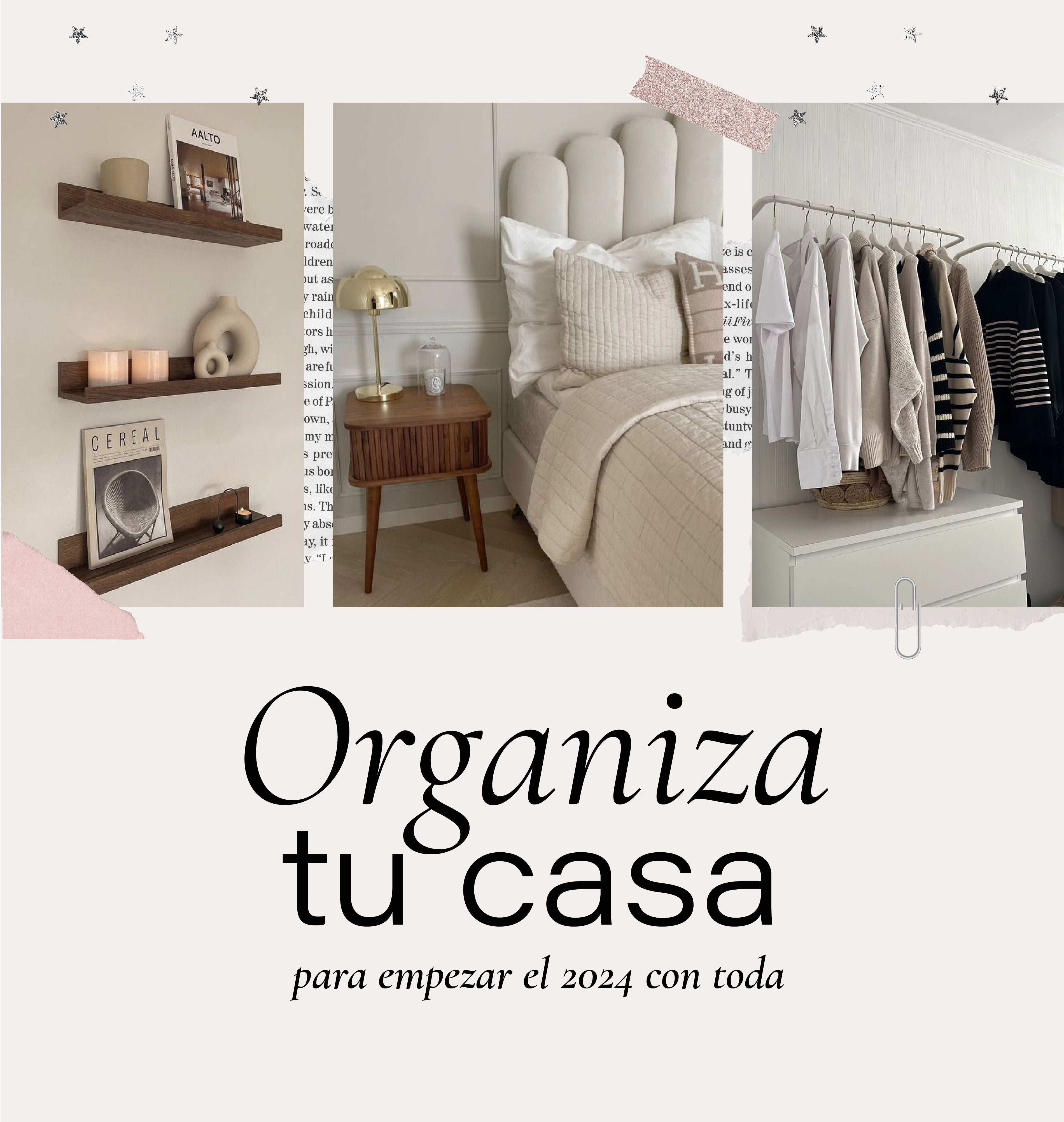 La guía para organizar tu casa y empezar este 2024 renovada