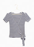 Blusa cruzada rayas para mujer - Flashy