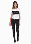 Camiseta estampada "Rue Cremiere" para mujer flashy