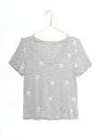 Camiseta estampada estrellas para mujer - Flashy