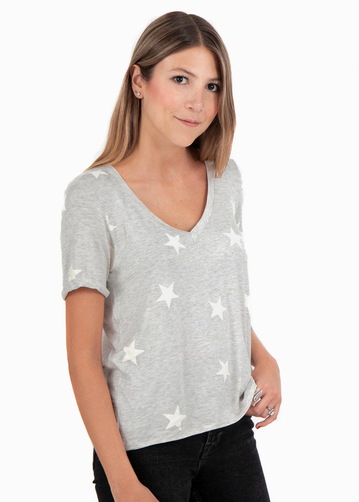 Camiseta estampada estrellas para mujer - Flashy
