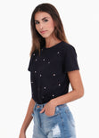 Camiseta estampada estrellas para mujer - Flashy