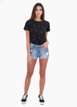 Camiseta estampada estrellas para mujer - Flashy