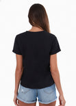Camiseta estampada estrellas para mujer - Flashy