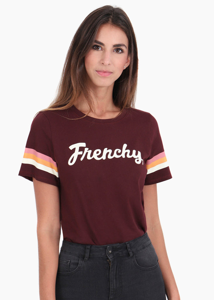 Camiseta estampada "Frenchy" para mujer - Flashy