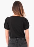 Camiseta estampada "Queen" para mujer - Flashy