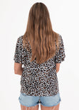 Camiseta estampada leopardo para mujer - Flashy