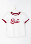 Camiseta estampada "Belle" para mujer - Flashy