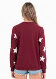 Buso con estampado de estrellas para mujer - Flashy
