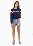 Buso con estampado "Frenchie" para mujer - Flashy