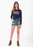 Buso con estampado "Paris" para mujer - Flashy