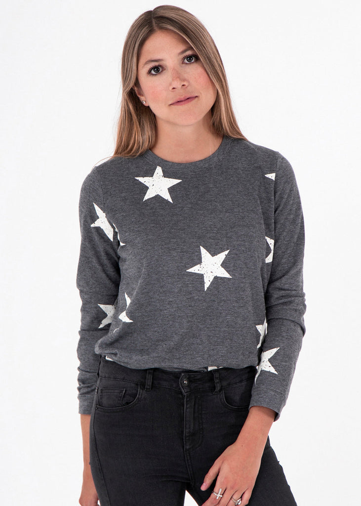 Buso con estampado de estrellas para mujer - Flashy