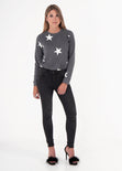 Buso con estampado de estrellas para mujer - Flashy