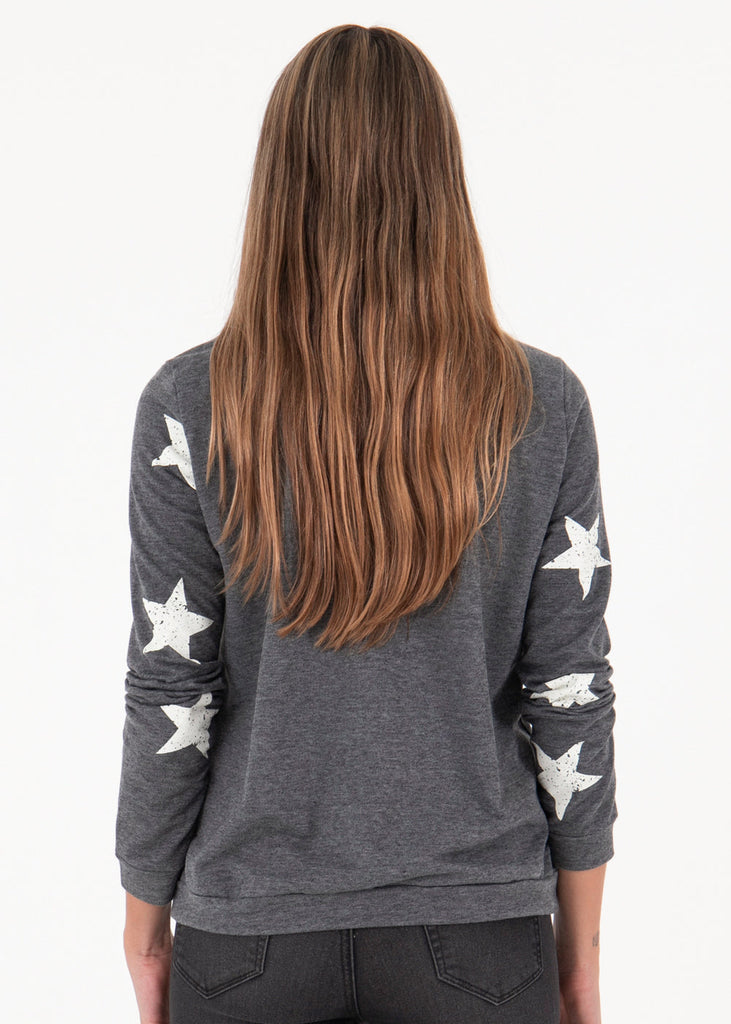 Buso con estampado de estrellas para mujer - Flashy