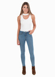 Body escote con choker para mujer - Flashy