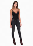 Body con detalle encaje para mujer - Flashy