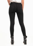 Jean tiro medio skinny para mujer - Flashy