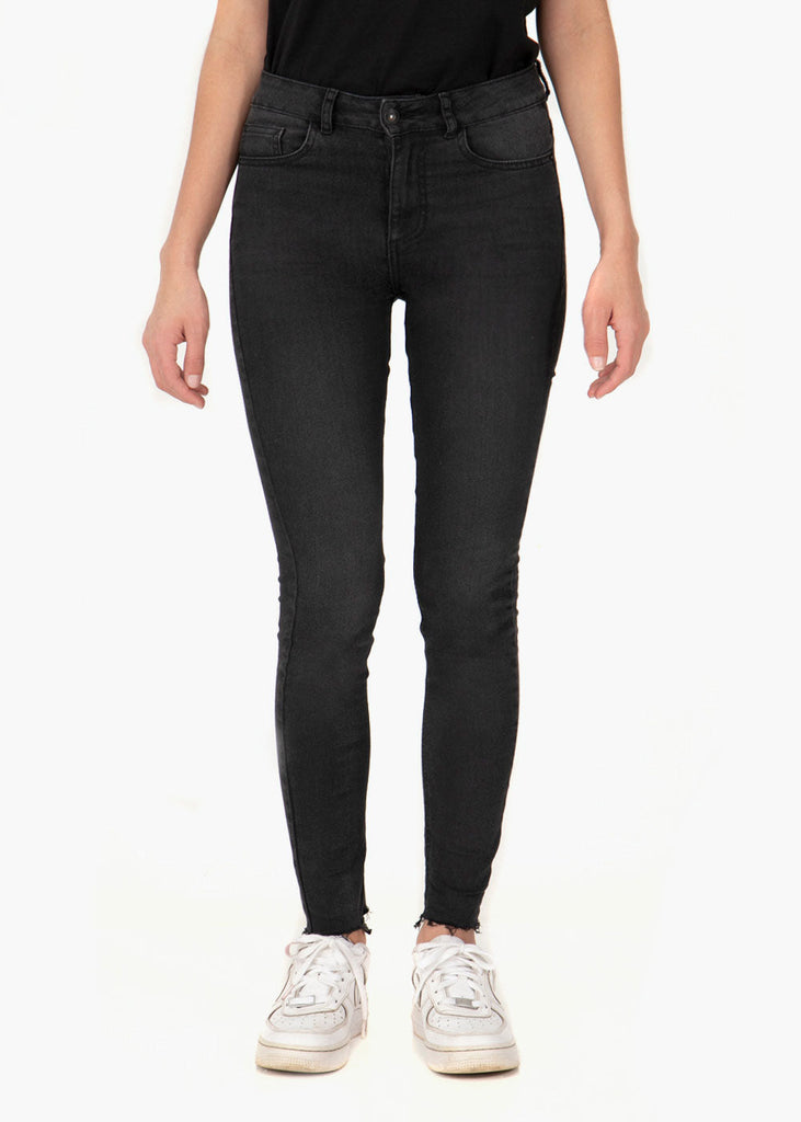 Jean tiro alto skinny para mujer - Flashy