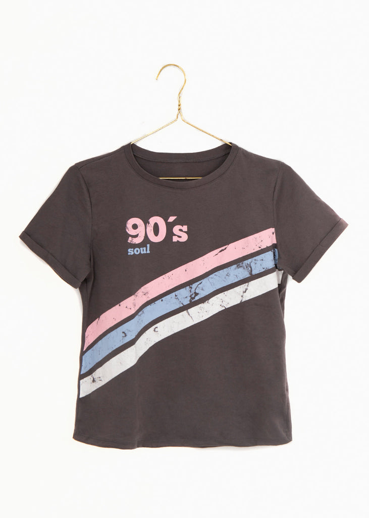 Camiseta estampada "90's" para mujer - Flashy