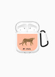 Chic leopard airpods case para mujer - Flashy