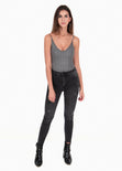 Body cuello en v para mujer - Flashy