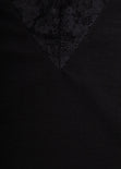 Blusa con escote en encaje para mujer - Flashy