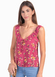 Blusa de flores con bolero para mujer - Flashy