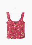 Blusa de flores con bolero para mujer - Flashy