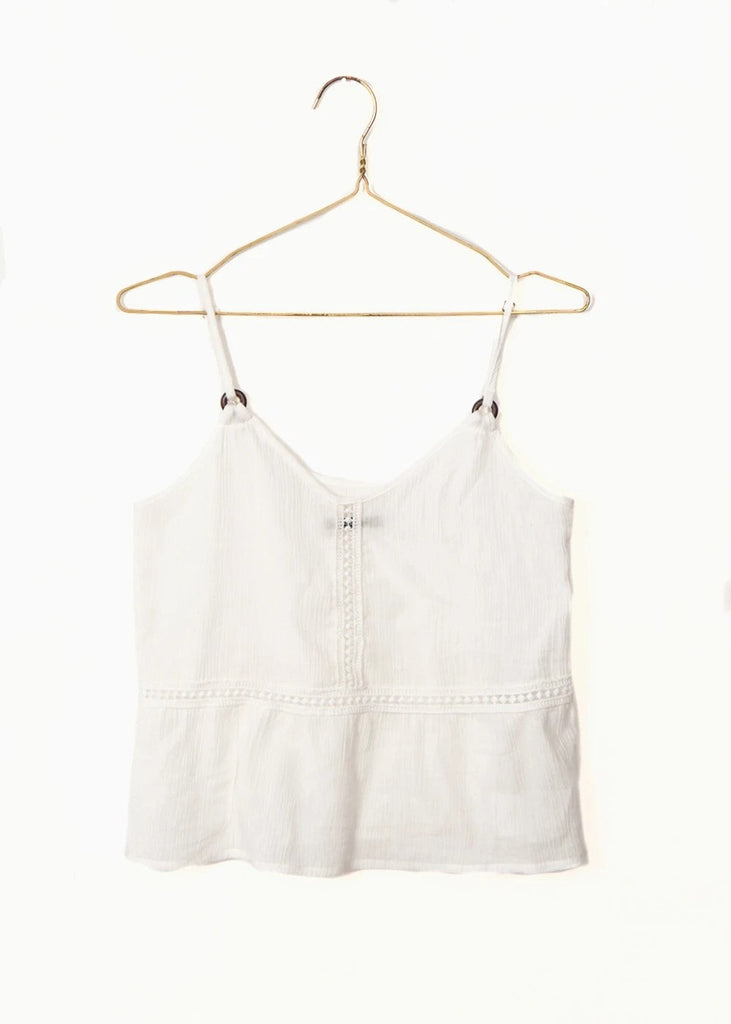 Blusa de tiras con argollas para mujer - Flashy
