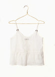 Blusa de tiras con argollas para mujer - Flashy