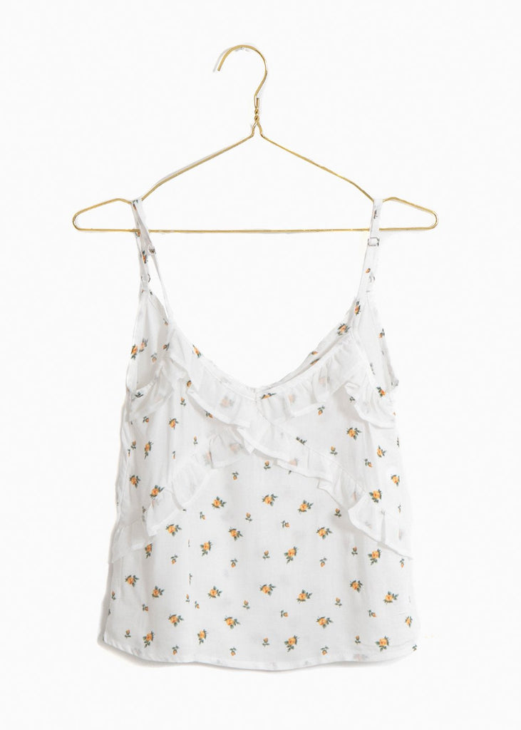 Blusa de tiras con flores para mujer - Flashy