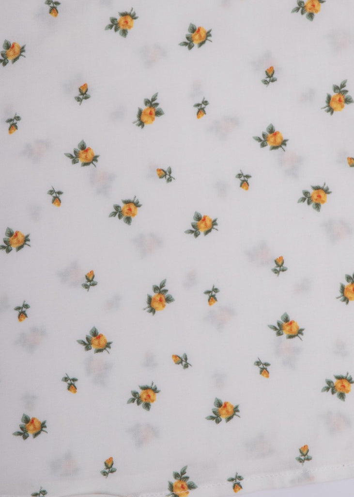 Blusa de tiras con flores para mujer - Flashy