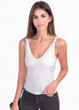 Blusa de tiras con moños para mujer - Flashy