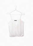 Blusa de tiras cruzada con detalle en escote para mujer - Flashy