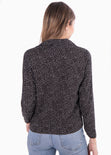 Blusa manga larga con estampado de puntos para mujer - Flashy
