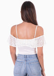 Body de encaje y bolero para mujer - Flashy
