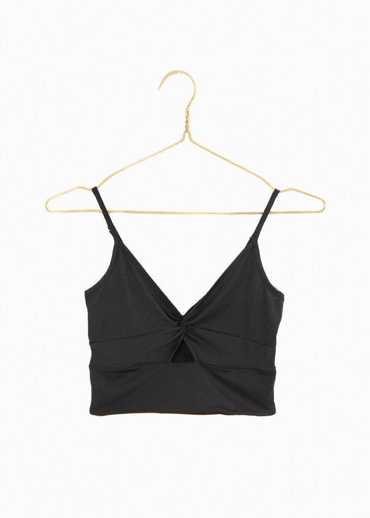 Bra top negro para mujer - Flashy