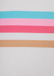 Buso estampada rayas para mujer - Flashy