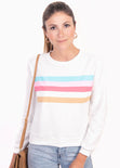 Buso estampada rayas para mujer - Flashy