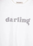 Camiseta estampada "Darling" para mujer - Flashy