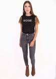 Camiseta estampada "Madame" para mujer - Flashy
