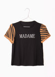 Camiseta estampada "Madame" para mujer - Flashy