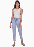 Crop top anudado en espalda para mujer - Flashy