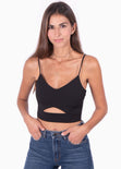 Crop top de tiras para mujer - Flashy