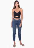 Crop top de tiras para mujer - Flashy