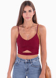 Crop top de tiras para mujer - Flashy