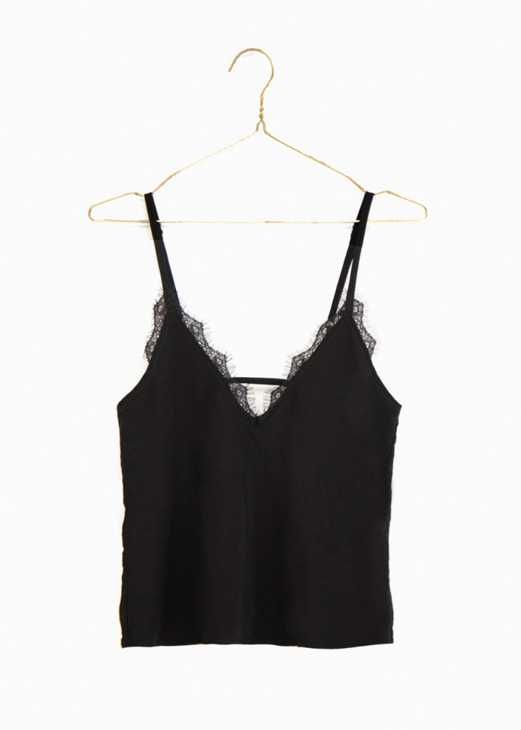 Blusa encaje con detalle en escote para mujer - Flashy