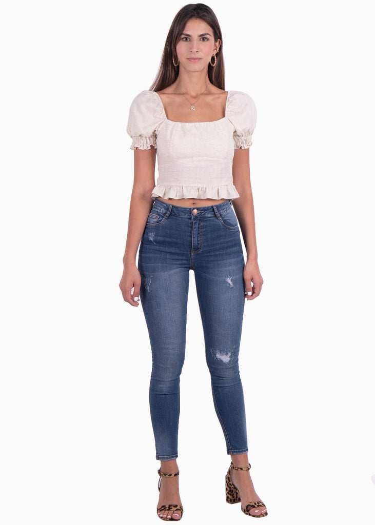 Jean skinny para mujer - Flashy