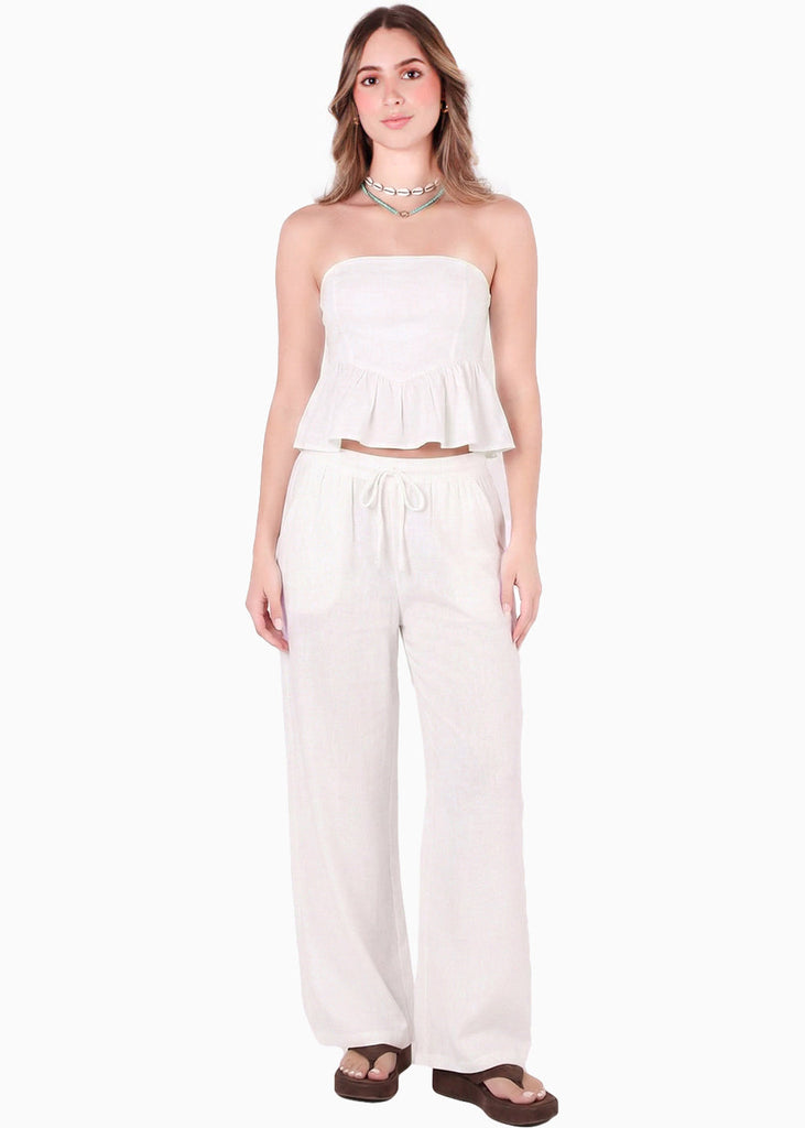 Blusa strapless con bolero - TEQUILA