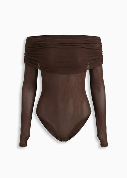 Body manga larga off shoulder - CARTAGO